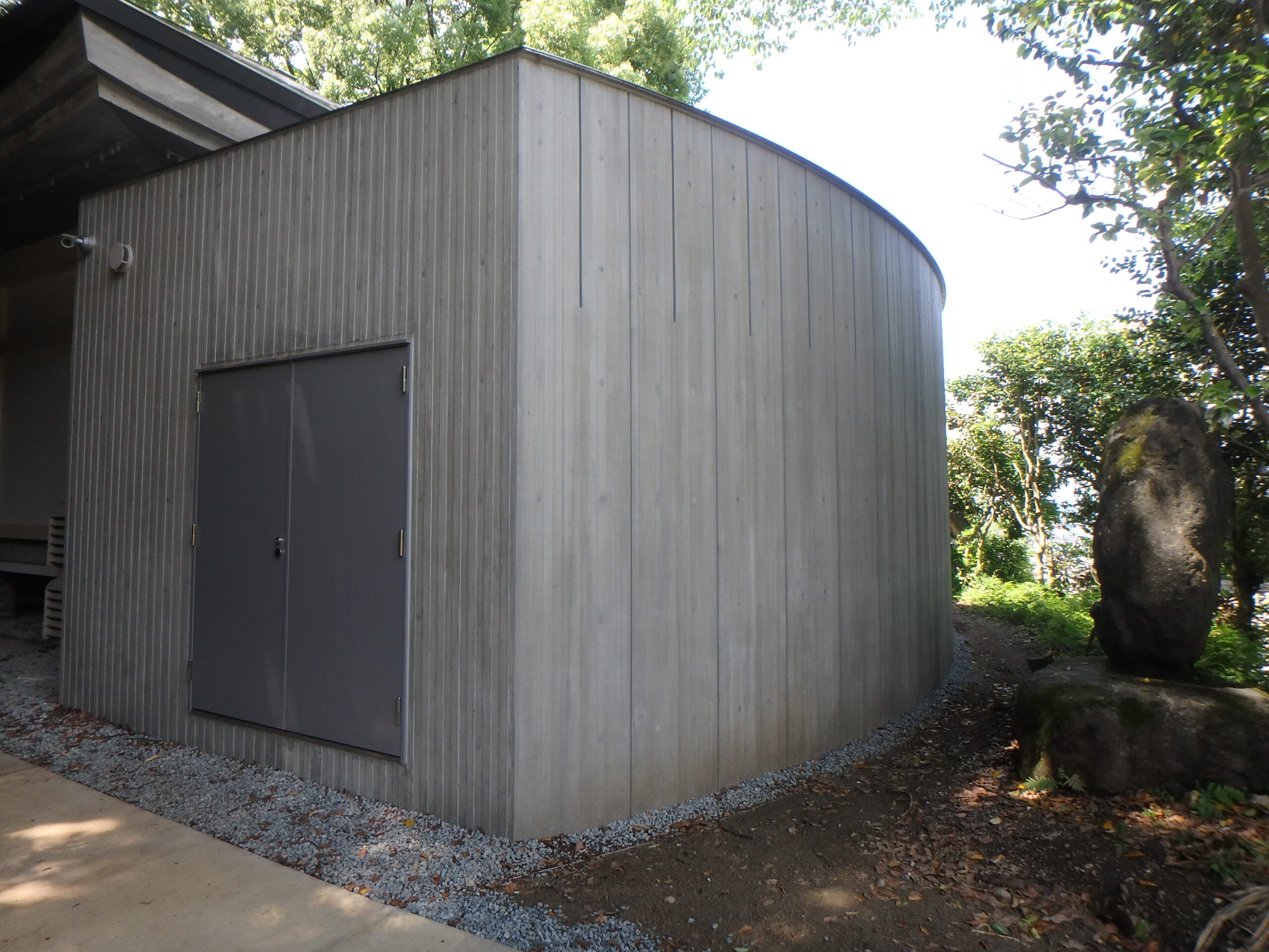 国宝聖林寺十一面観音菩薩　収蔵庫整備工事