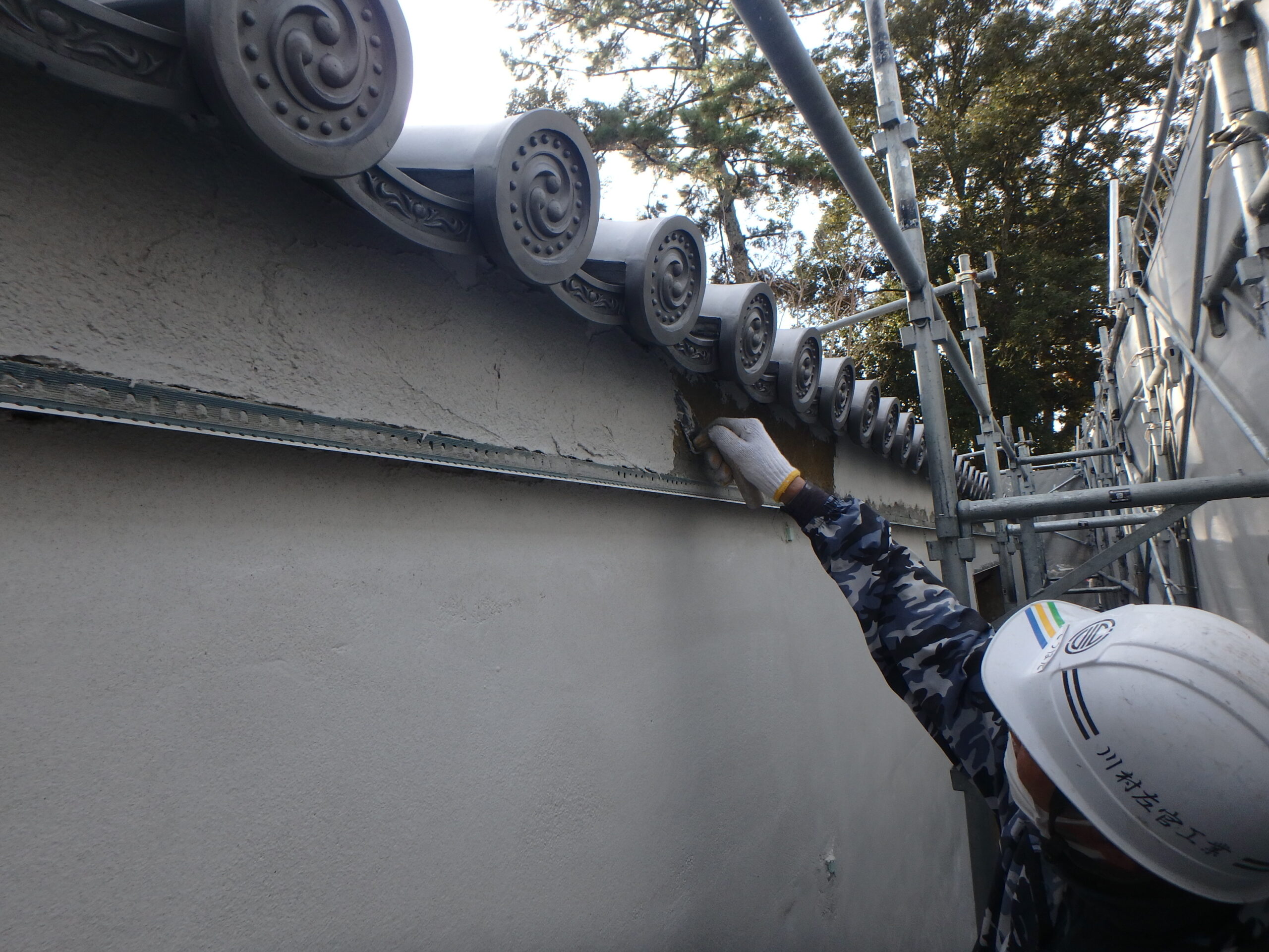 奈良公園　吉城園周辺地区土塀修景工事（吉城園周辺地区整備事業（社会資本）（都づくり）他）