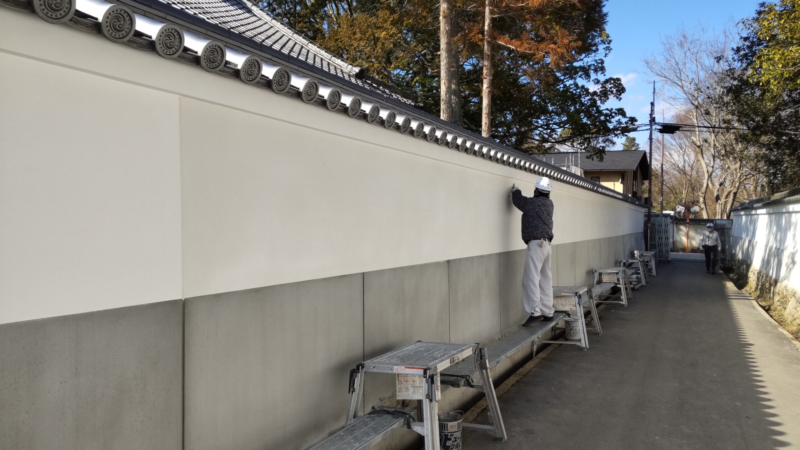奈良公園　吉城園周辺地区土塀修景工事（吉城園周辺地区整備事業（社会資本）（都づくり）他）