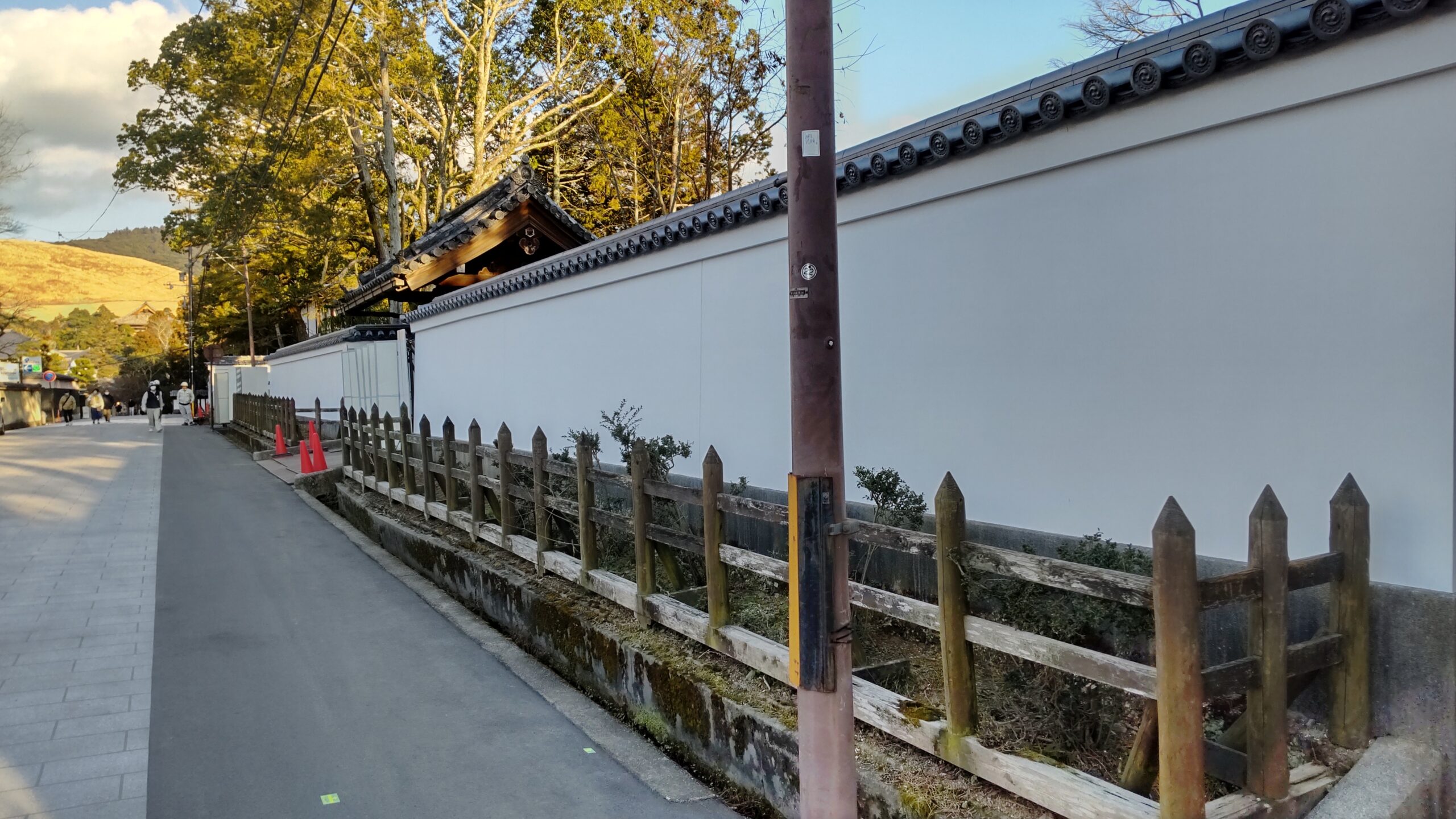 奈良公園　吉城園周辺地区土塀修景工事（吉城園周辺地区整備事業（社会資本）（都づくり）他）