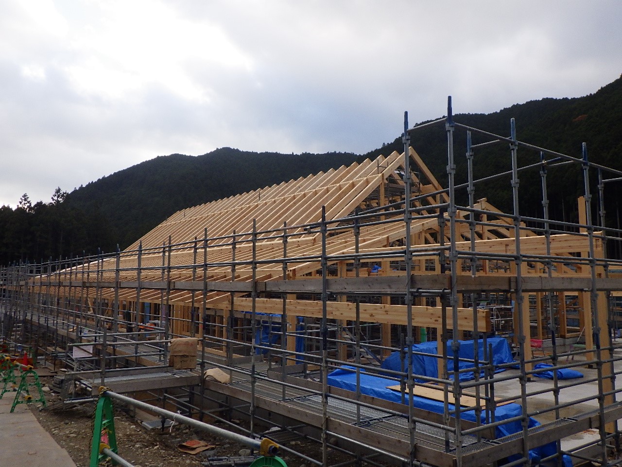 洞川温泉ビジターセンター新築工事
