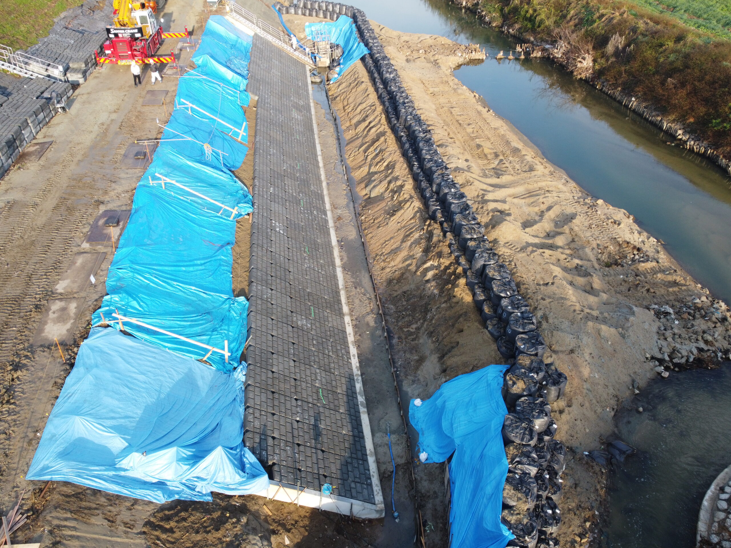 曽我川萱野地区低水護岸補修他工事vol.7