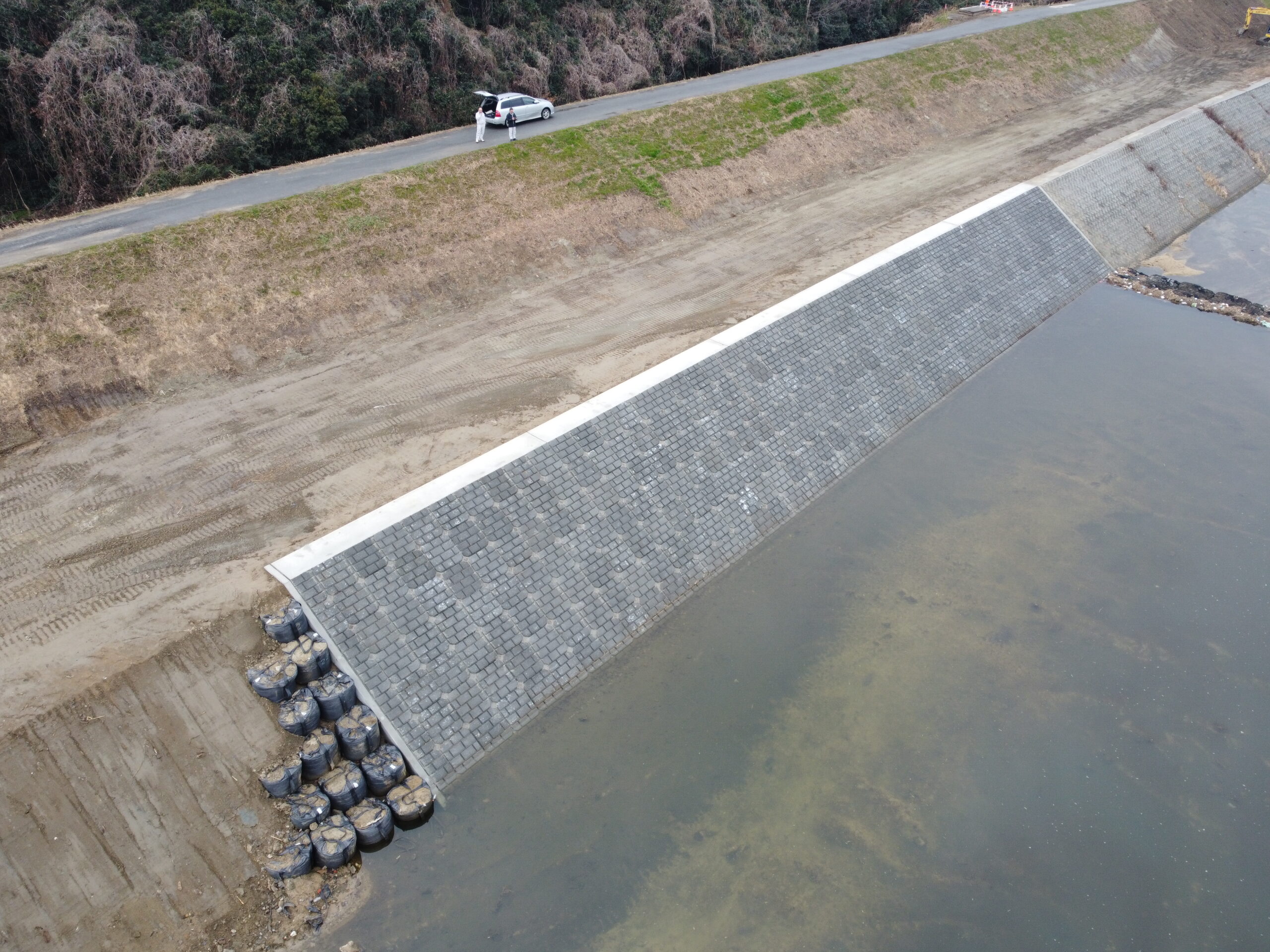 曽我川萱野地区低水護岸補修他工事vol.8