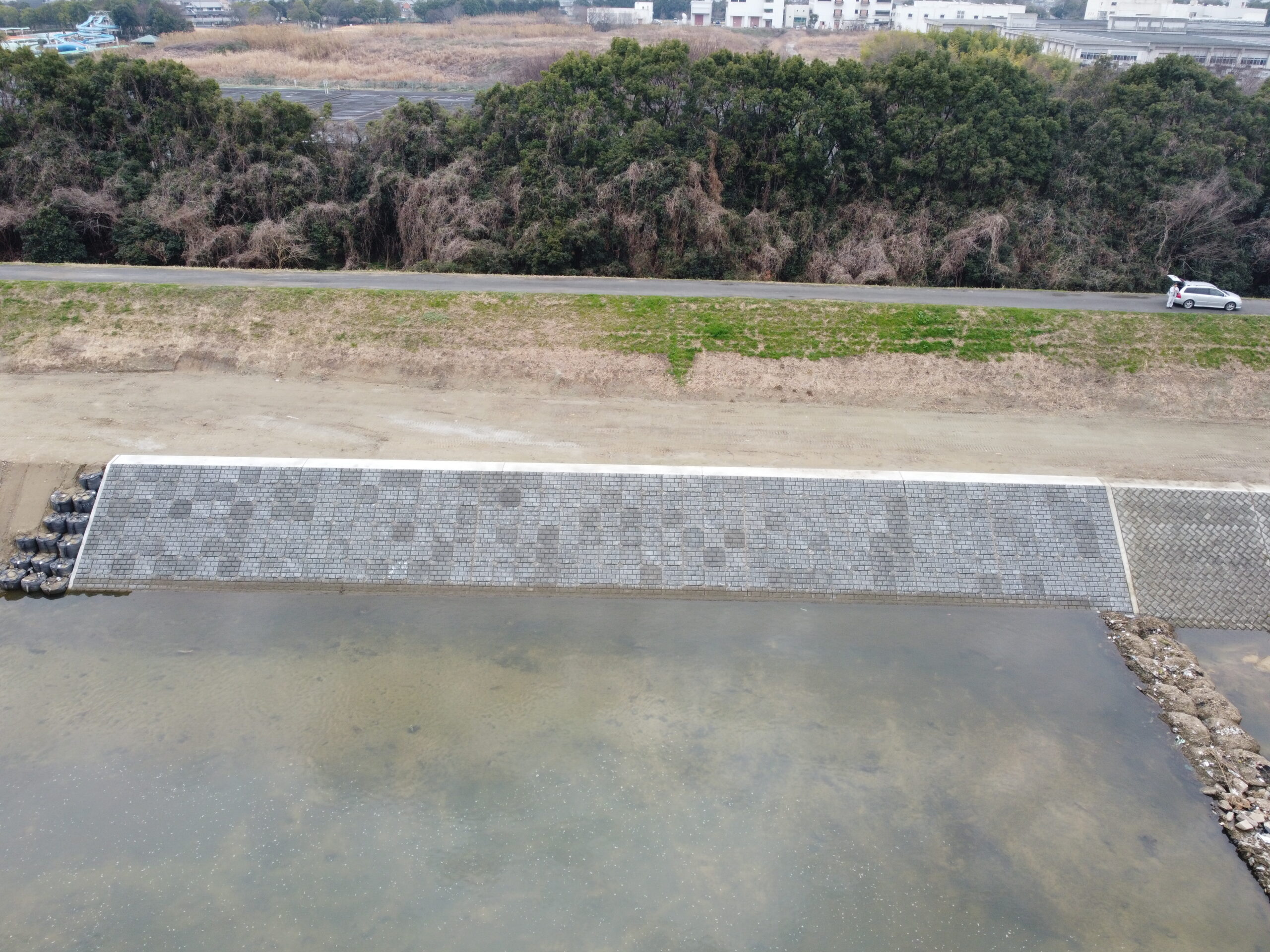 曽我川萱野地区低水護岸補修他工事vol.9