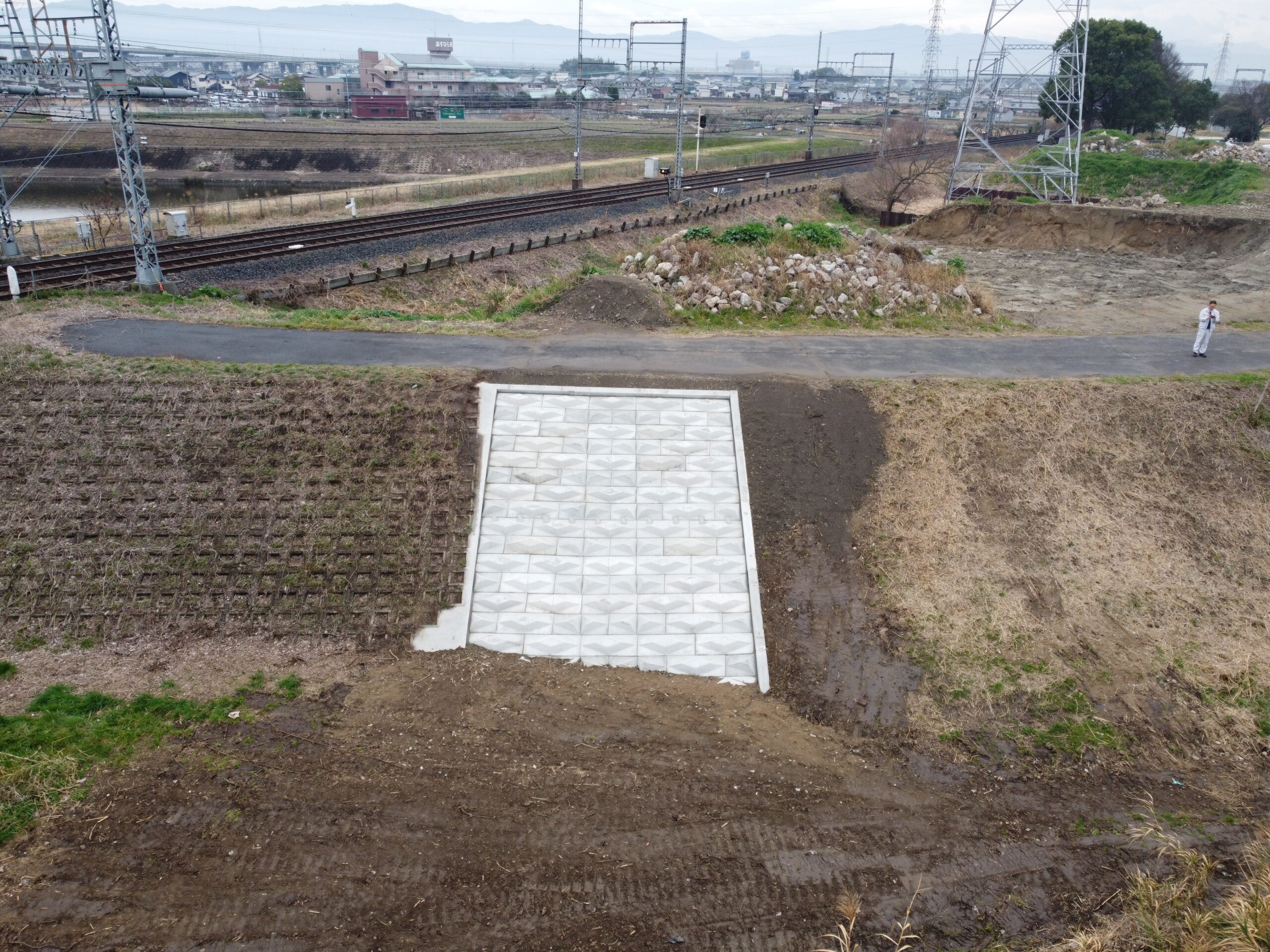 曽我川萱野地区低水護岸補修他工事vol.9