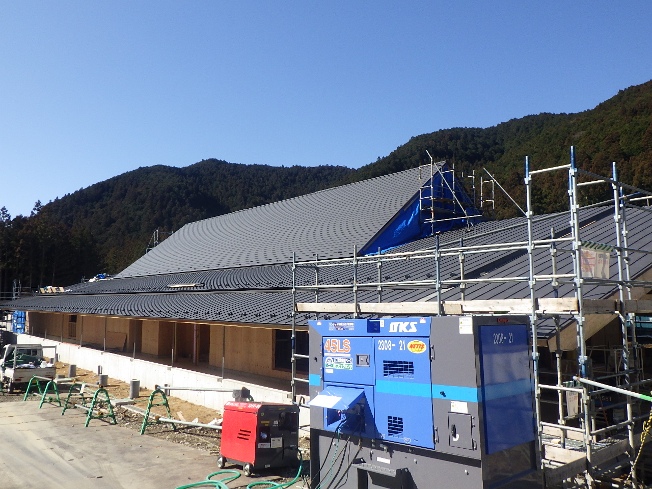 洞川温泉ビジターセンター新築工事