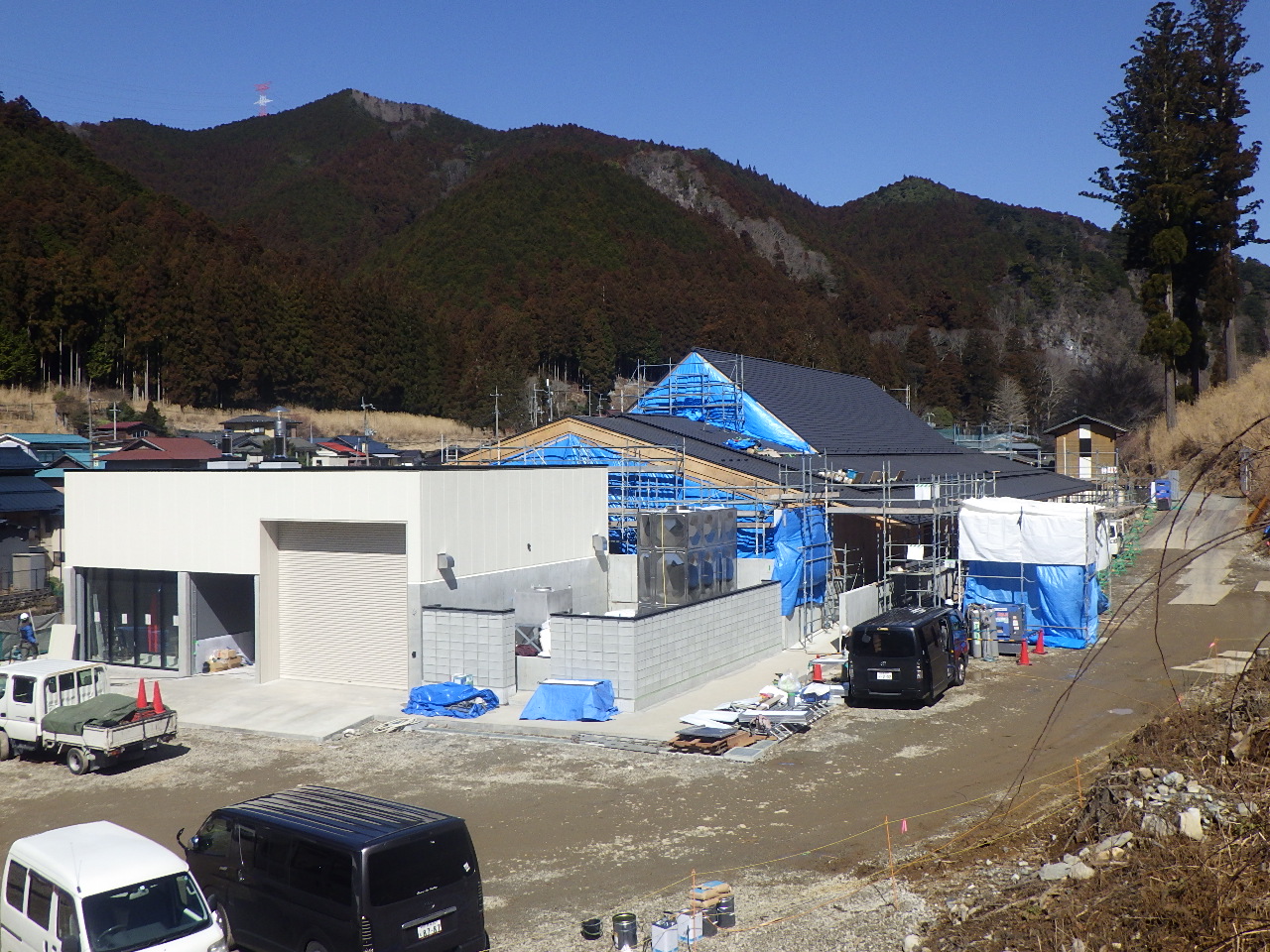 洞川温泉ビジターセンター新築工事