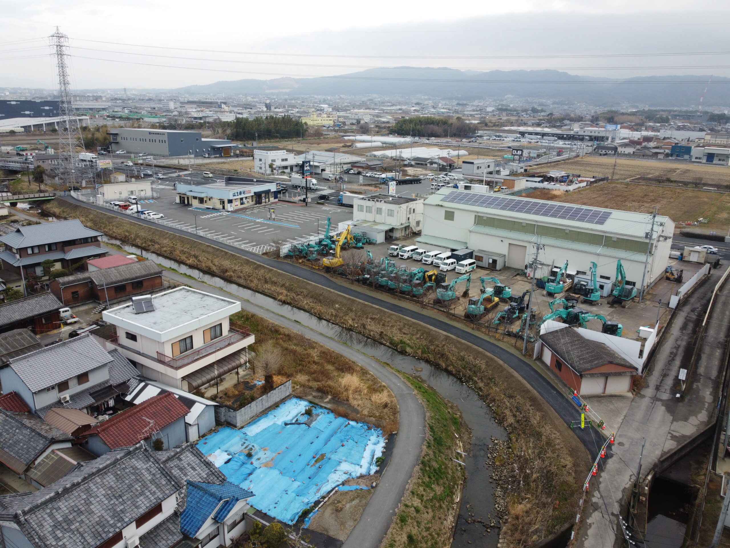 大和北道路下三橋西地区跨道橋下部他工事
