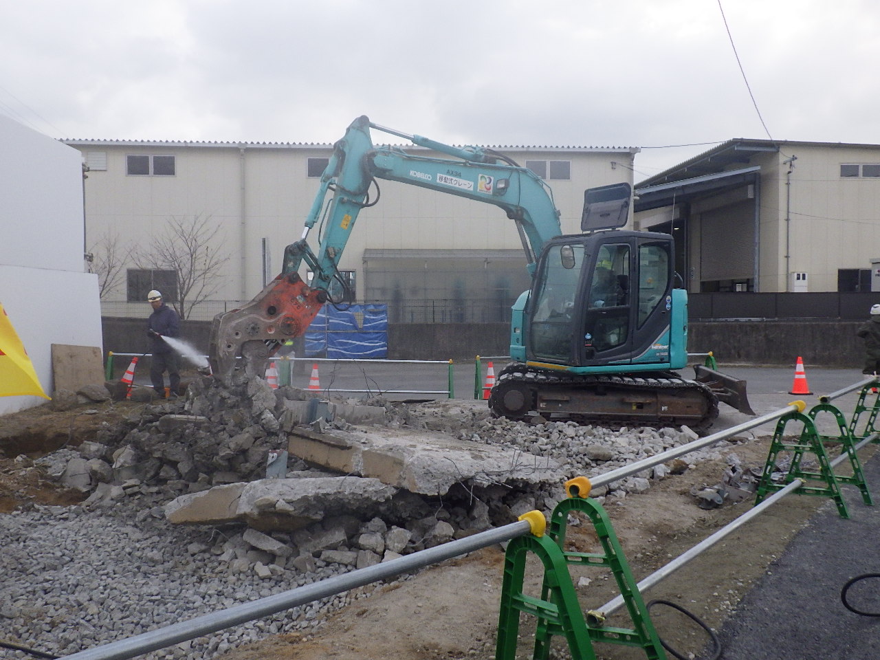 大和北道路下三橋西地区跨道橋下部他工事