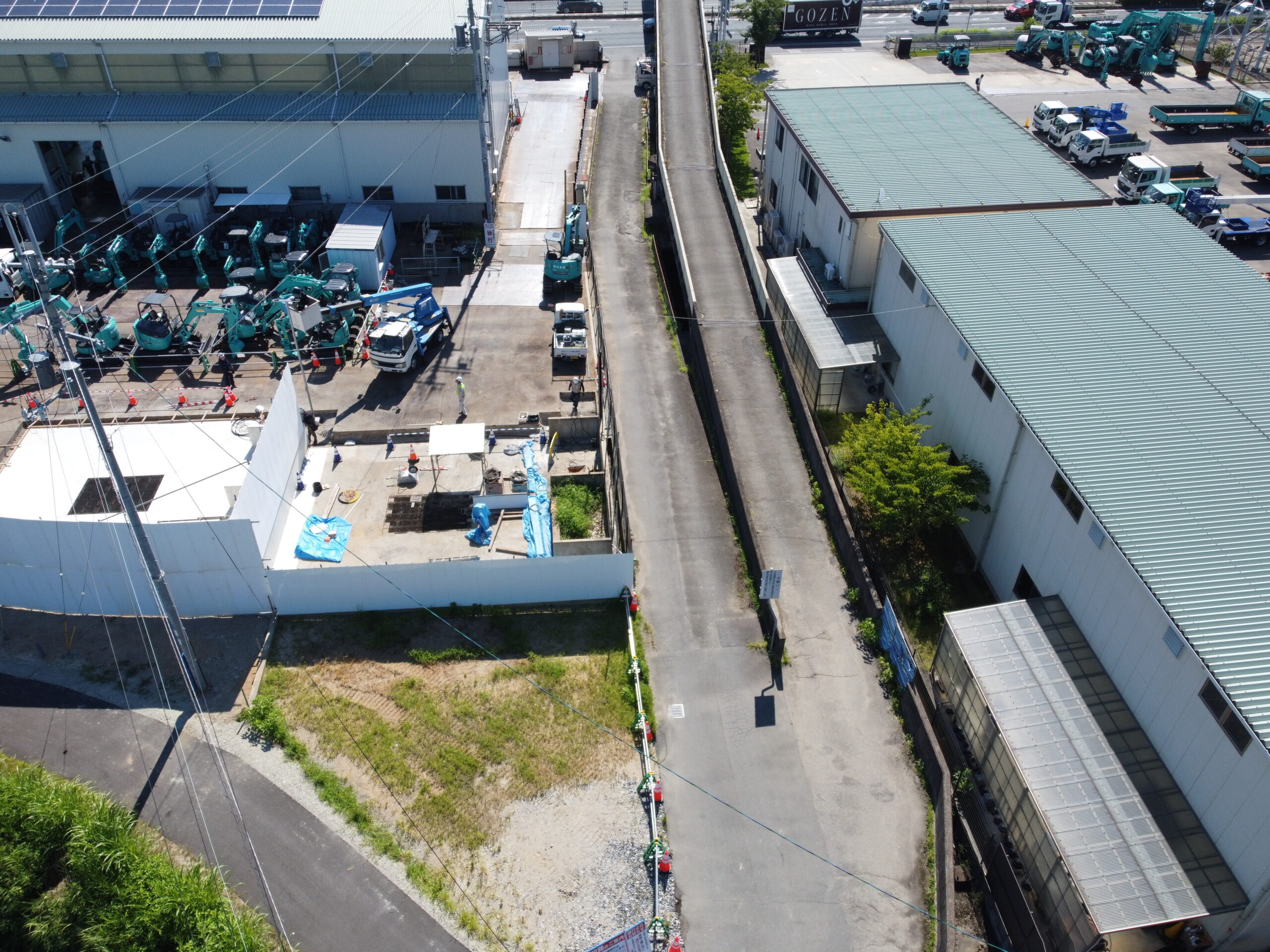 大和北道路下三橋西地区跨道橋下部他工事