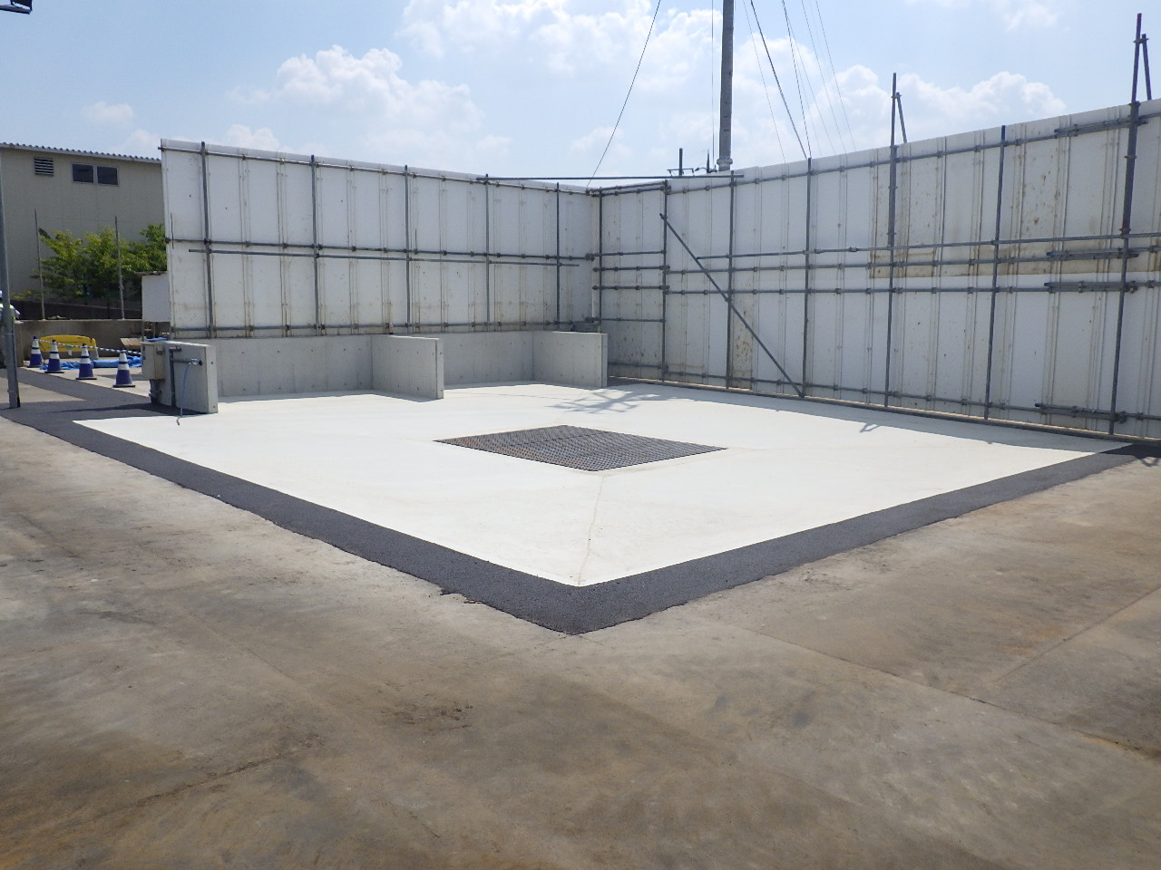 大和北道路下三橋西地区跨道橋下部他工事