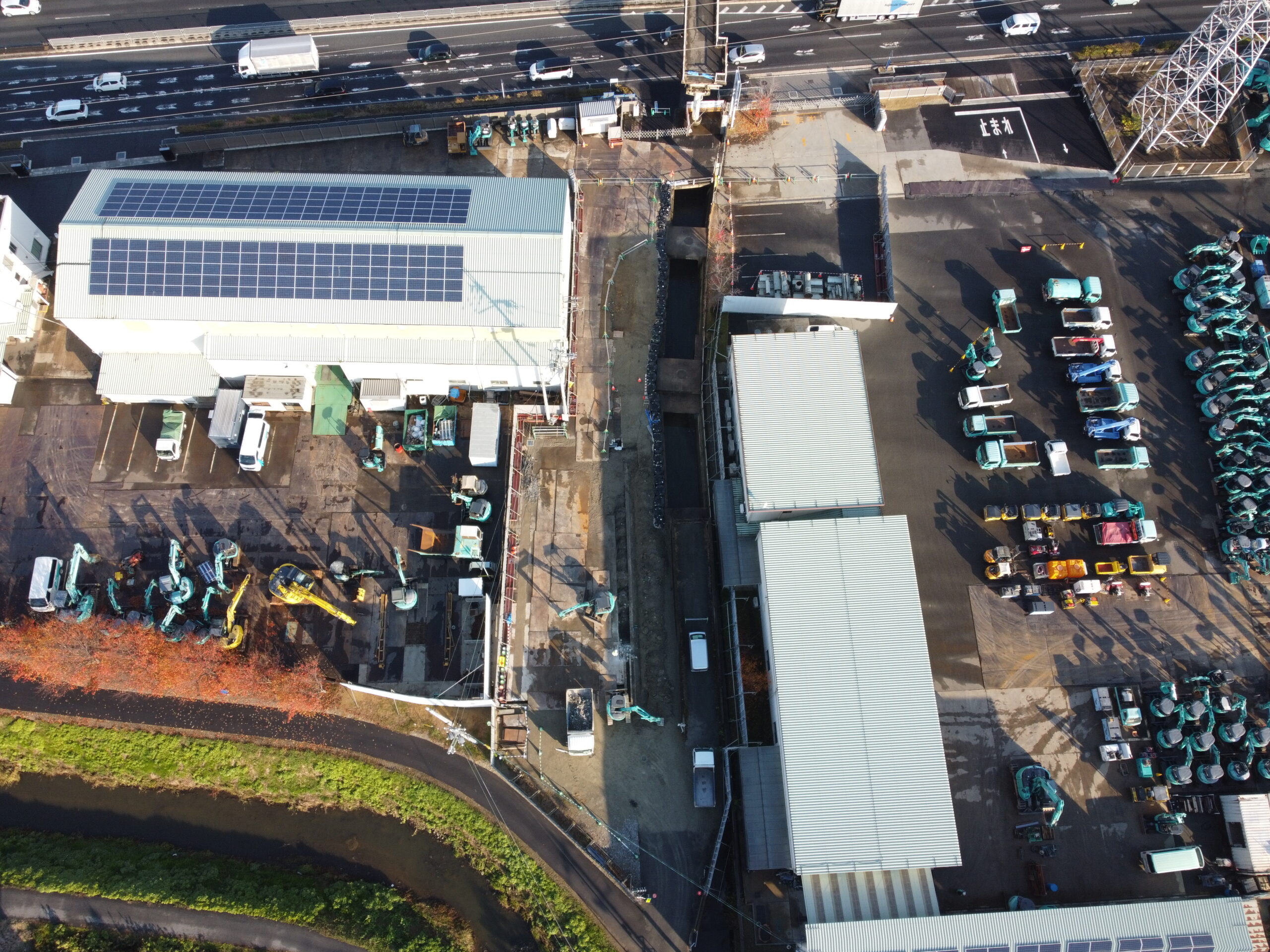 大和北道路下三橋西地区跨道橋下部他工事