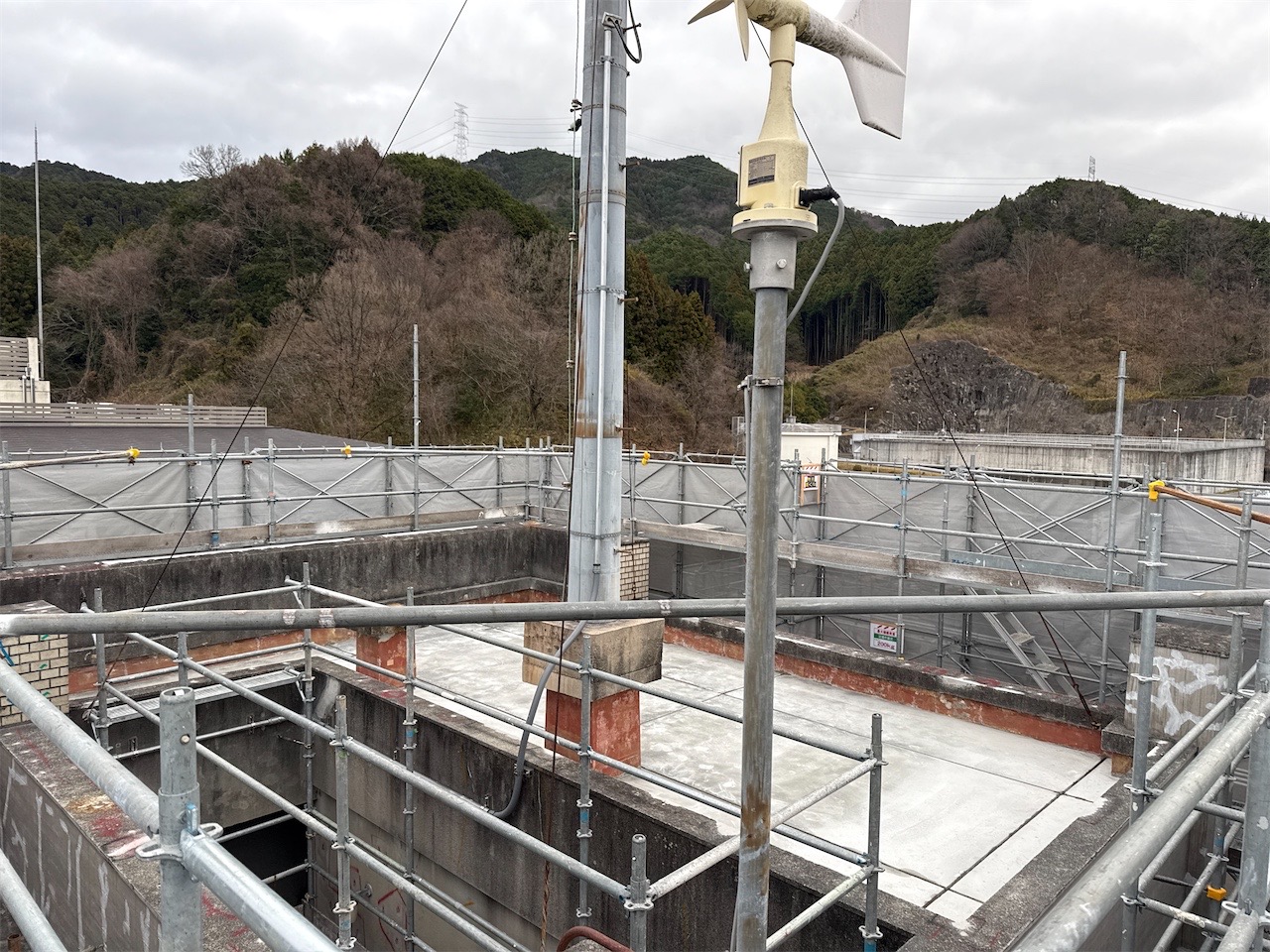 桜井浄水場管理本館修繕工事