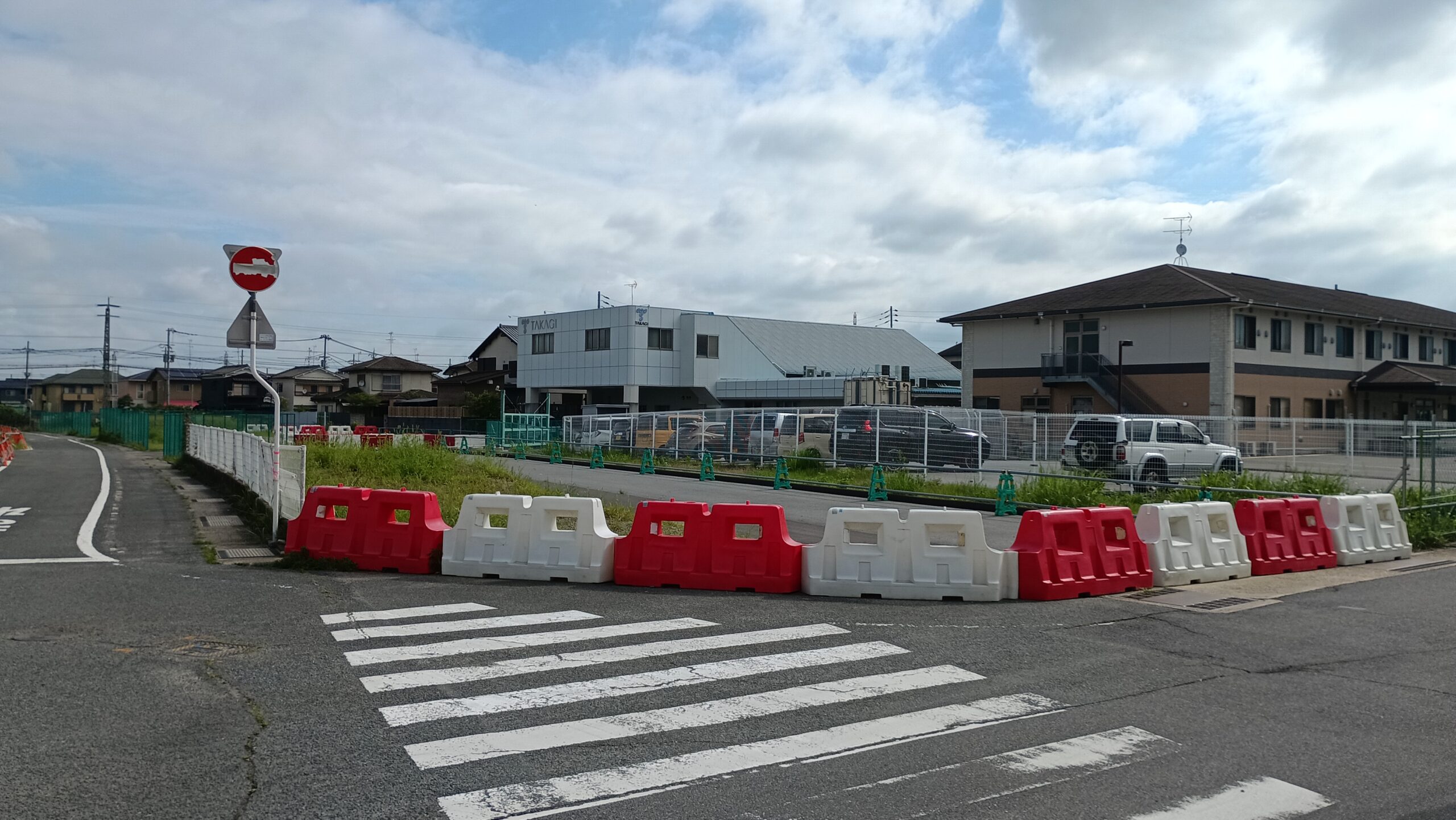 大和御所道路土橋地区仮設歩道橋南側他工事
