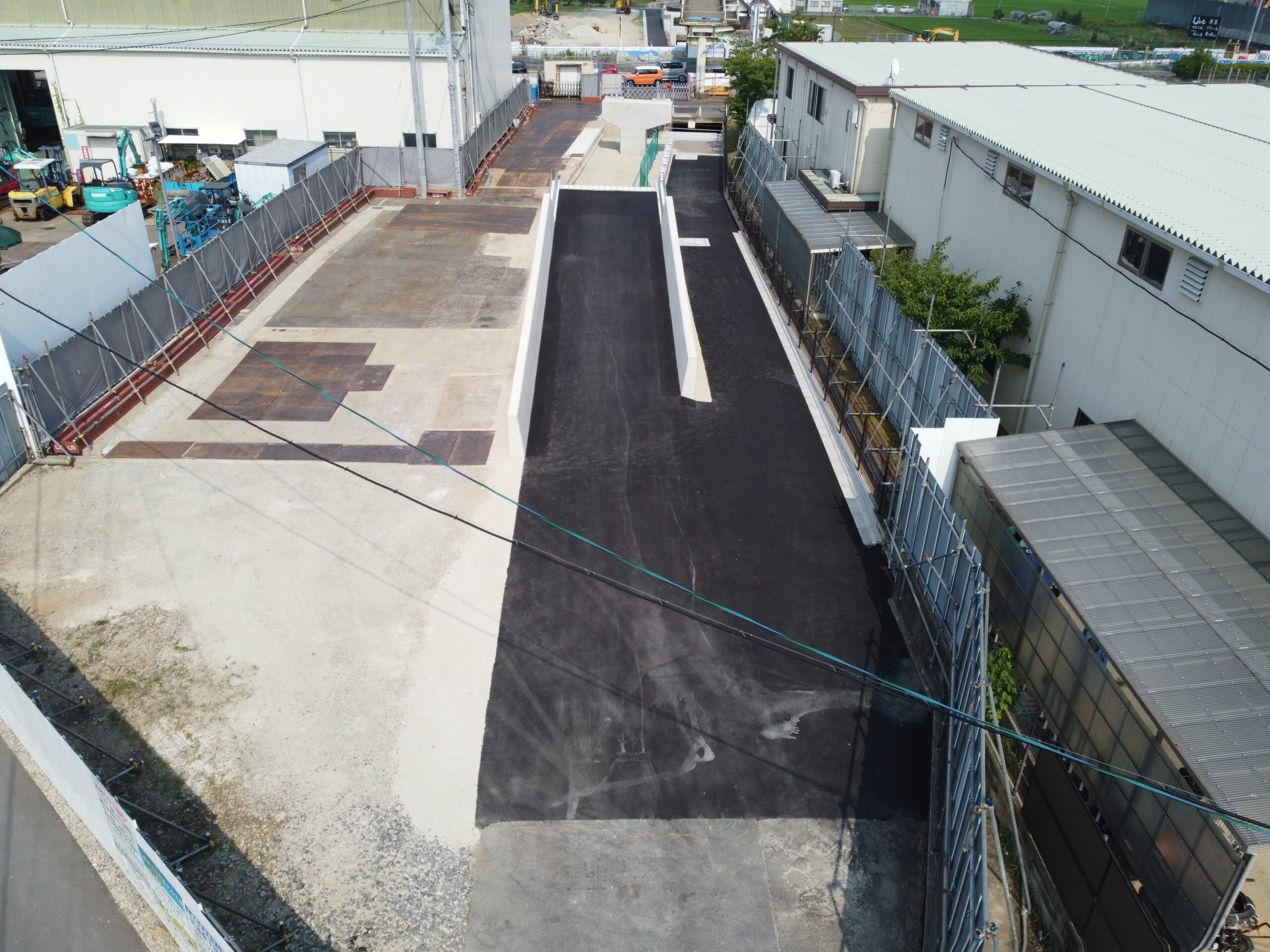 大和北道路下三橋西地区跨道橋下部他工事